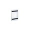 Azar Displays Clear Acrylic 4'' x 6'' Magnetic U-Frame, 10PK 129910 - alternate 5